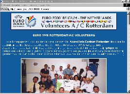 Euro 2000 Rotterdam Volunteers