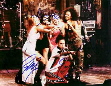 Spice Girls en handtekeningen